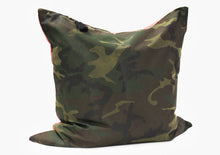 Load image into Gallery viewer, Pillow In TexWax Camo &amp; Coral Linen - 26" | Hedgehouse
