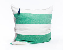 Load image into Gallery viewer, Throw Pillow in Harbour Island Green
