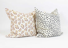 Load image into Gallery viewer, Normandy II Pillow in Indigo Crosses - 26" x 26" | Hedgehouse
