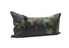 Load image into Gallery viewer, Pillow In Combo Camo TexWax &amp; Linen - 14" x 26" | Hedgehouse
