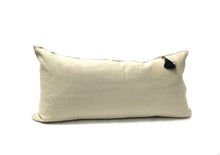 Load image into Gallery viewer, Pillow In Combo Camo TexWax &amp; Linen - 14" x 26" | Hedgehouse

